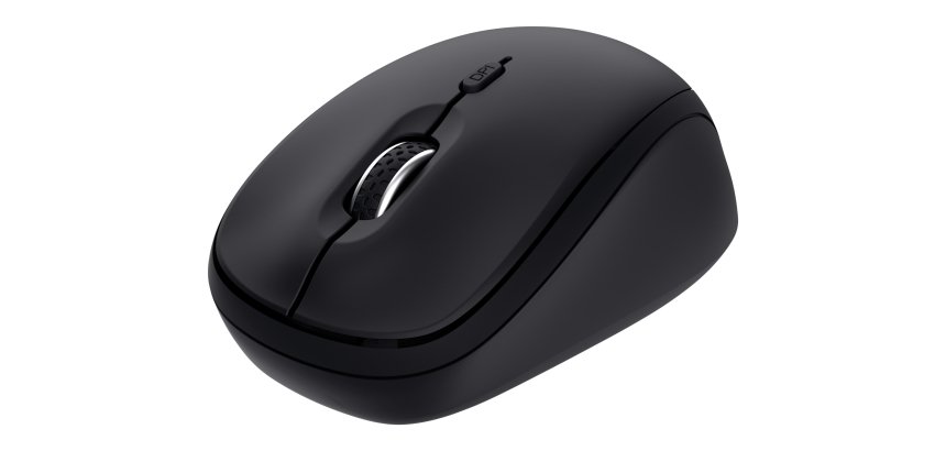 Trust Yvi+ souris Universel Ambidextre RF sans fil + Bluetooth Optique 1600 DPI