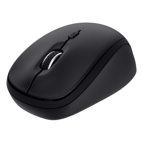 Trust Yvi+ ratón Universal Ambidextro RF Wireless + Bluetooth Óptico 1600 DPI