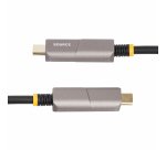StarTech.com 50ft (15.2m) USB-C to HDMI 2.0 Active Optical Cable (AOC), 4K 60Hz, CL3 Rated, Unidirectional USB Type-C to HDMI Adapter Cable