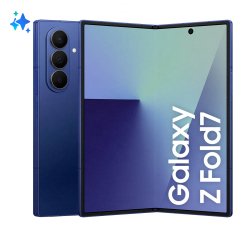 Samsung Galaxy Z Fold7 Smartphone AI, RAM 12GB, 256GB, Display 6,5"/8", Camera 200MP, Batteria a lunga durata, Blue Shadow