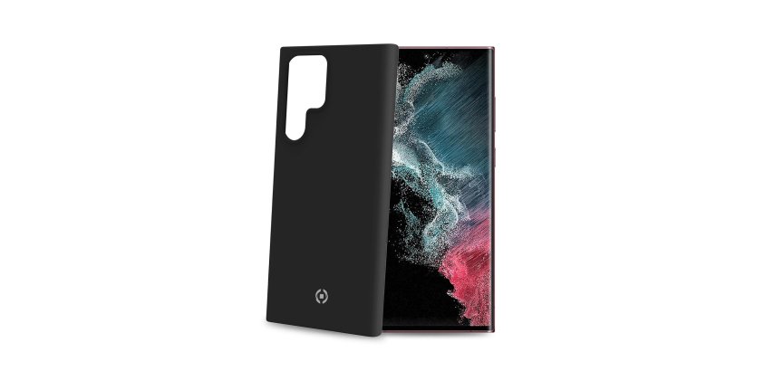 Celly Cromo custodia per cellulare 17,3 cm (6.8") Cover Nero