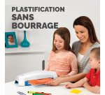 Plastifieuse fellowes lunar+ format a3 jusqu à 125 microns coloris bleu