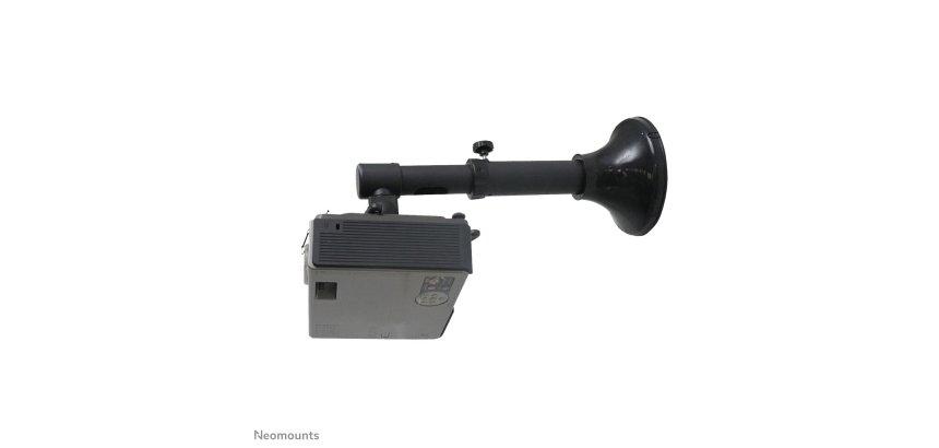Soporte de pared Beamer, Pared, 12 kg, Negro, 360°, 0 - 90°, 37 cm