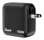 Verbatim Mini GaN Charger 100W Universel Noir Secteur Charge rapide Intérieure