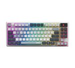 MSI FORGE GK600 TKL WIRELESS SKY IT tastiera Gaming USB + Bluetooth QWERTY Italiano Blu, Bianco