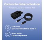 Lenovo 68W USB-C GaN Wall Charger, alimentatore da Parete USB-C 68W con Cavo 1,5m 6A, Caricabatterie a Ricarica Rapida e Sicura per Tablet, PC e Dispositivi Compatibili