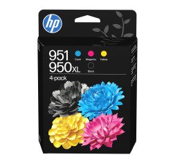 HP cartouche d'encre 950 XL en 951, 700 - 2.300 pages, OEM C3WK1AE, 1 x noir XL et 1 x 3 couleurs