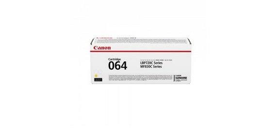 Canon 064 Cartouche de toner 1 pièce(s) Original Jaune