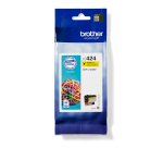 Brother LC424Y cartucho de tinta 1 pieza(s) Original Amarillo