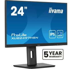 iiyama ProLite XUB2497HSN-B2 écran plat de PC 60,5 cm (23.8") 1920 x 1080 pixels Full HD LED Noir