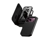 PanzerGlass CARE™ by ® Tango 2-in-1 Wallet Case Black w. MagSafe iPhone 2026 Pro | 17 Pro mobiele telefoon behuizingen Hoes Transparant
