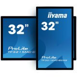 iiyama ProLite TF3215MC-B2AG écran plat de PC 80 cm (31.5") 1920 x 1080 pixels Full HD LED Écran tactile Kiosque Noir