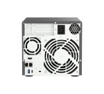 QNAP TVS-H474 NAS Tower Intel® Core™ i3 i3-12100 8 Go DDR4 0 To QuTS hero Noir