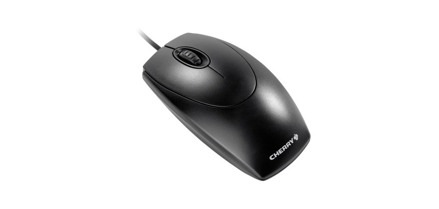 CHERRY WheelMouse - muis - PS/2, USB - zwart
