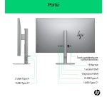 HP OmniStudio X 32-c0008nl Intel Core Ultra 5 125H 80 cm (31.5") 3840 x 2160 Pixel PC All-in-one 32 GB DDR5-SDRAM 1 TB SSD Windows 11 Home Wi-Fi 6E (802.11ax) AI PC Argento