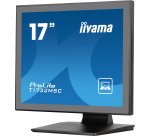 iiyama ProLite écran plat de PC 43,2 cm (17") 1280 x 1024 pixels LED Écran tactile Table Noir