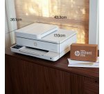 HP ENVY 6520e Wireless All-in-One Color Printer, Instant Ink; Photo printing