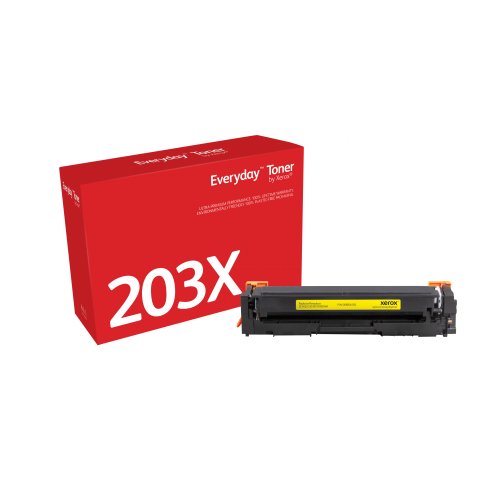 Toner Everyday™ Amarillo di Xerox compatibile con HP 203X (CF542X), Capacidad alta
