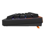 CHERRY K5 PRO TMR COMPACT clavier Gaming USB AZERTY Français Noir, Orange
