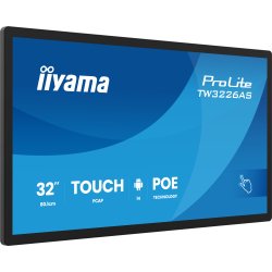 iiyama TW3226AS-B3P écran plat de PC 80 cm (31.5") 1920 x 1080 pixels Full HD LED Écran tactile Noir
