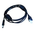 Zebra CBL-DC-388A2-01 cable de transmisión Negro 1,8 m