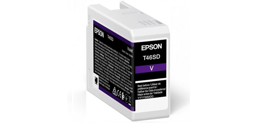 Epson - Cartuccia UltraChrome Pro 10 - Viola - C13T46SD00 - 25 ml