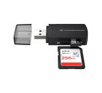 Conceptronic BIAN06B SD TF/MicroSD 4.0 Card Reader, UHS-II, USB 3.0, 5Gbps