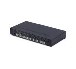 StarTech.com KVM Switch HDMI a 8 Porte con Kit Rack da 1U, 4K 60Hz HDMI 2.0, hub USB a 4 Porte, Commutazione con Tasti a Scelta Rapida, Indipendente dal SO, TAA