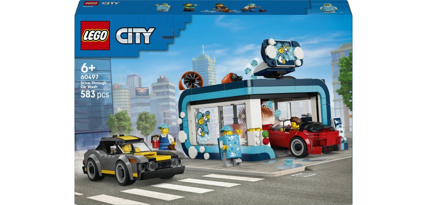 LEGO City Drive-Through Car Wash