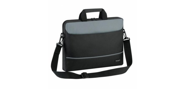 Maletín para portátil 15,6" / 39,6 cm Targus TBT238EU Negro, Gris