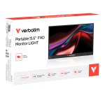 Verbatim Portable 15.6" FHD Monitor LIGHT