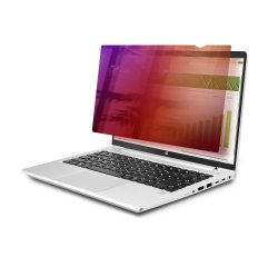 StarTech.com 14-inch 16:9 Laptop Privacy Screen, Reversible Gold Filter w/Enhanced Privacy, Computer Security Filter, Removable Screen Protector/Shield, +/- 30 Deg.