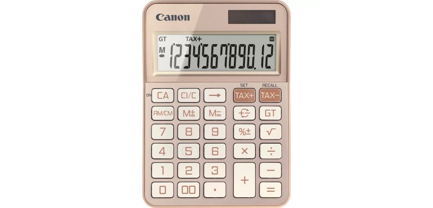 Canon KS-125KB calcolatrice Desktop Calcolatrice di base Rose Gold