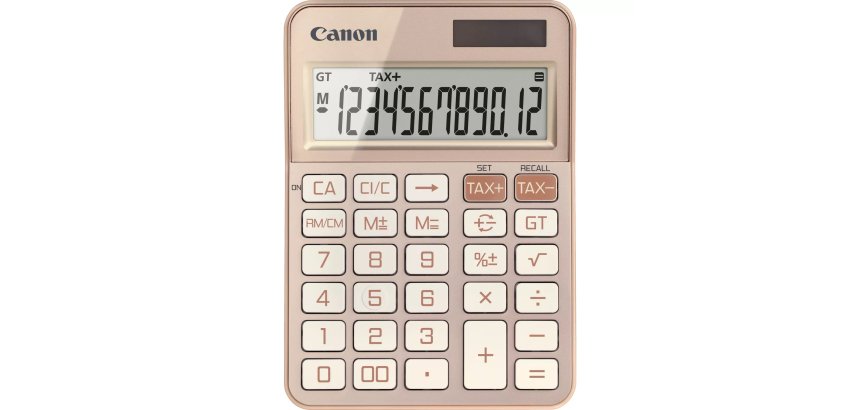 Canon KS-125KB calculator Desktop Basic Rose gold