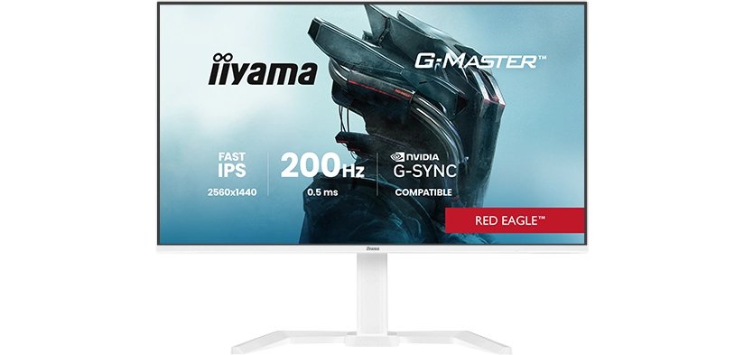 iiyama G-MASTER GB2771QSU-W1 écran plat de PC 68,6 cm (27") 2560 x 1440 pixels Wide Quad HD Blanc