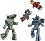 LEGO Iron Man & War Machine vs. Hammer Drones