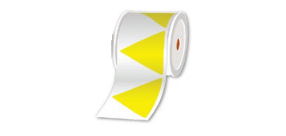 Brother LTZ16050FWAR cinta para impresora de etiquetas Amarillo