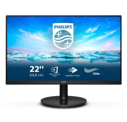 Philips V Line 222V8LA/00 computer monitor 54.6 cm (21.5") 1920 x 1080 pixels Full HD LCD Black