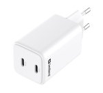Sandberg AC Charger Dual USB-C PD65W EU