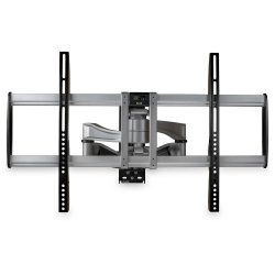 StarTech.com Full Motion TV Wall Mount - Heavy Duty Articulating TV Wall Mount Bracket for 32" to 75" (165lb/75kg) VESA Display - Universal Adjustable Tilt/Swivel Flat Screen Arm - Silver - TAA