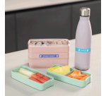 Brother BTAG-F35 - Ruban adhésif blanc sur violet, 12 mm de large, non laminé