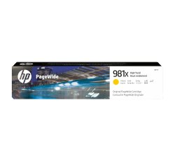 HP 981X cartouche PageWide Jaune grande capacité authentique