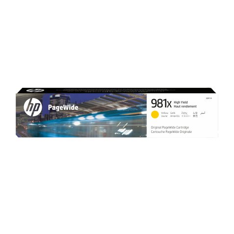 HP 981X cartouche PageWide Jaune grande capacité authentique