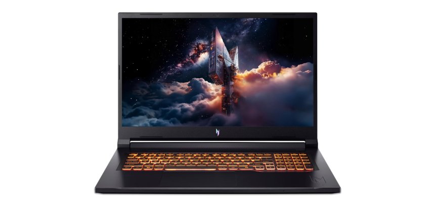 Acer Nitro V 17 AI ANV17-41-R1X0 AMD Ryzen™ 7 260 Laptop 43.9 cm (17.3") Full HD 16 GB DDR5-SDRAM 1 TB SSD NVIDIA GeForce RTX 5060 Wi-Fi 6E (802.11ax) Windows 11 Home Italian Black