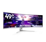 Philips Evnia 8000 49M2C8900/00 écran plat de PC 124,2 cm (48.9") 5120 x 1440 pixels Dual QHD QD-OLED Blanc