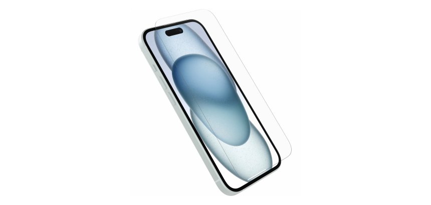 OtterBox Glass Series para Apple iPhone 15, Transparente