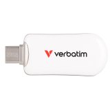 Verbatim Plectra USB-C Flash Drive White 256GB