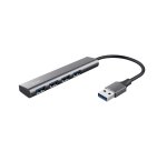 Trust Halyx USB 3.2 Gen 1 (3.1 Gen 1) Type-A 5 Mbit/s Noir, Gris