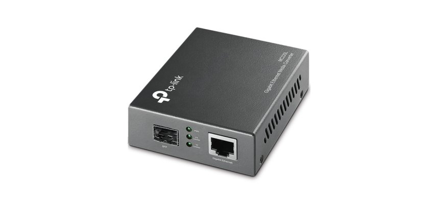 TP-Link Omada MC220L convertisseur de support réseau 1000 Mbit/s Multimode, Monomode Noir