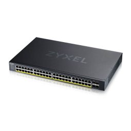 Zyxel XGS1935-52HP Géré L2/L3 Gigabit Ethernet (10/100/1000) Connexion Ethernet, supportant l'alimentation via ce port (PoE)